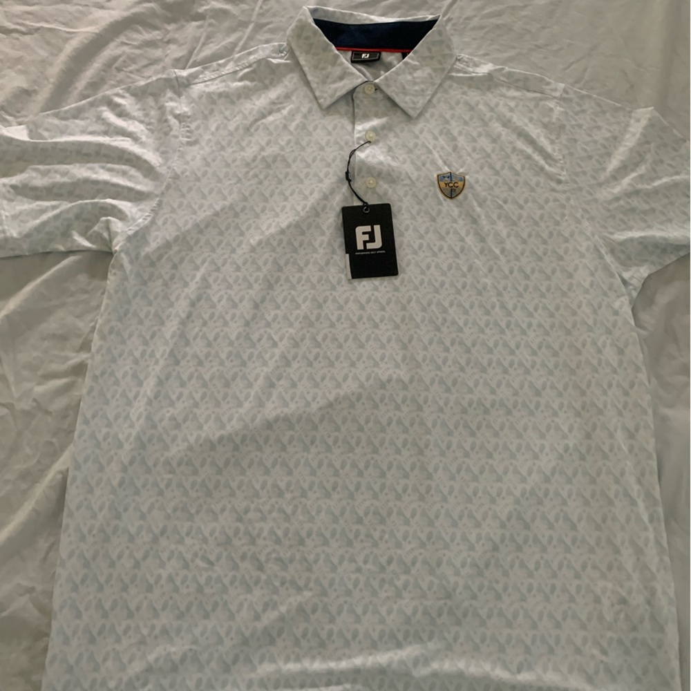FJ men’s golf shirt ( large ) NWT